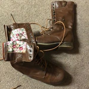 Bamboo brand combat boots